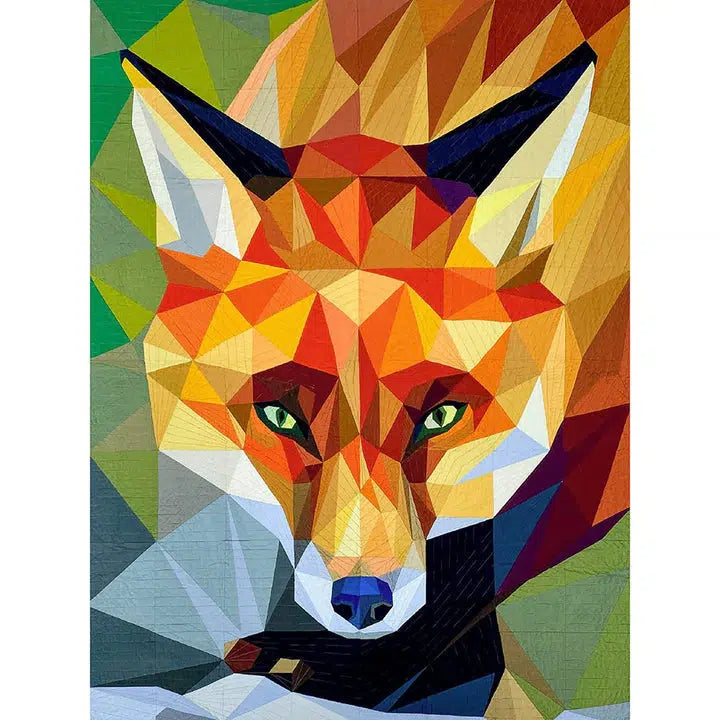 Autumn the Fox Quilt Panel  43"x 57"