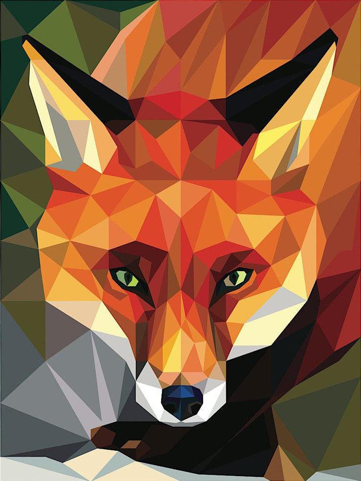 Autumn the Fox Quilt Panel  43"x 57" - By the Bolt