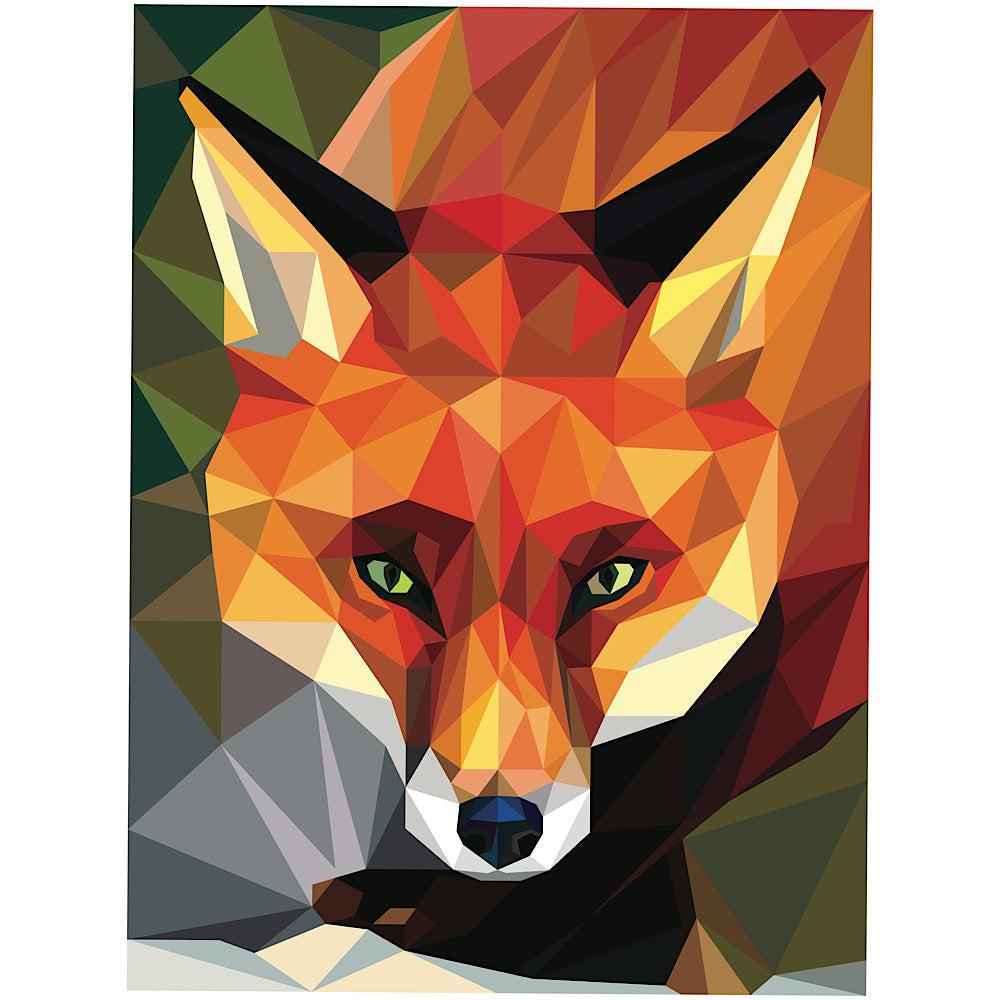 Autumn the Fox Quilt Panel  43"x 57"