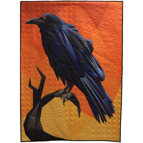 Edgar the Raven Panel  43" x 57"