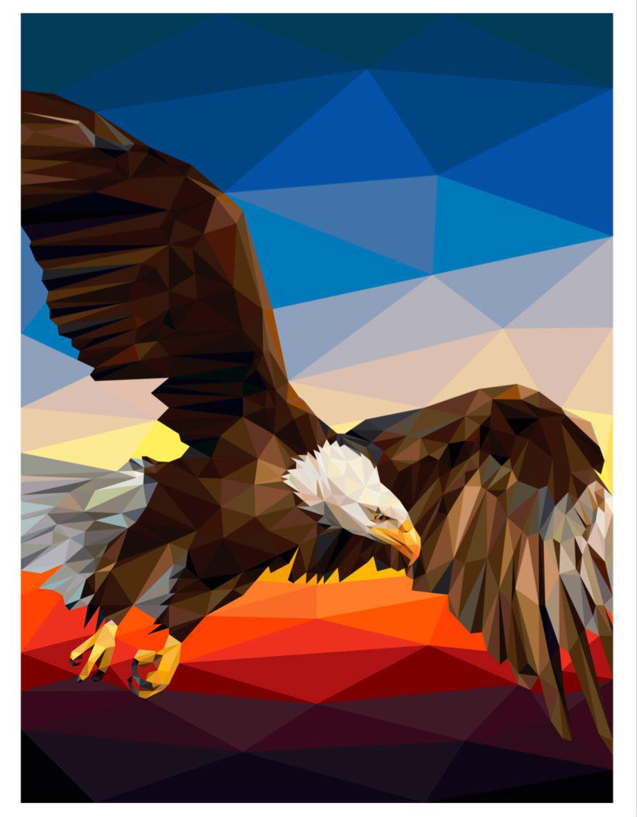 Land of the Free Panel 57.5" x 75.5"