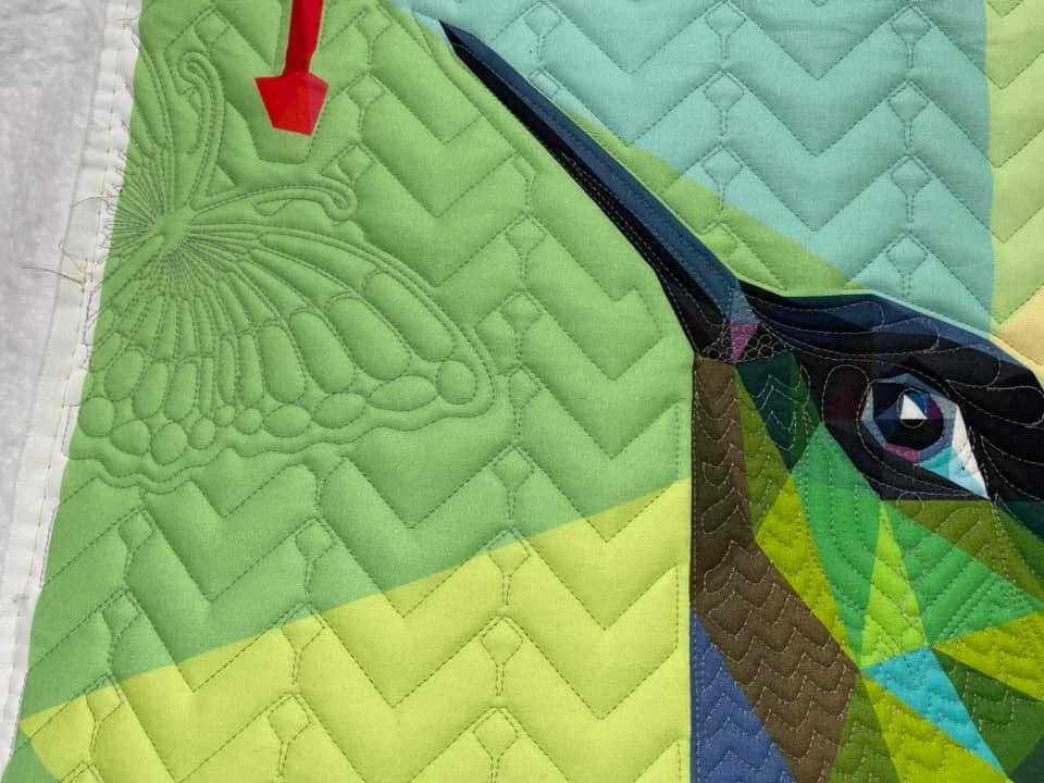 Little Hummer Panel 32.5"x 42.5"