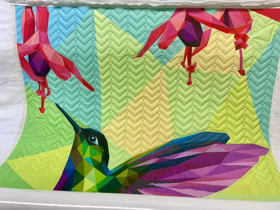Little Hummer Panel 32.5"x 42.5"