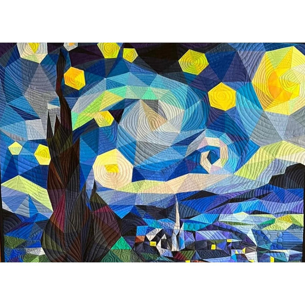 Starry Night Large Panel  43" x 57"