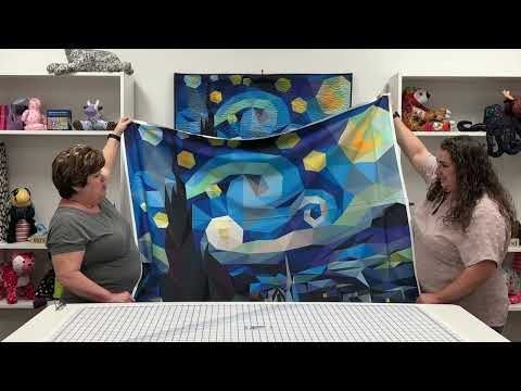 Starry Night Large Panel  43" x 57"
